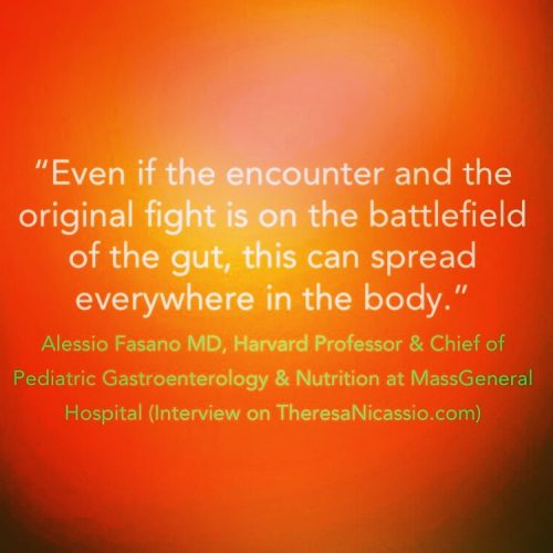 What Goes On In Las Vegas Doesn't Necessarily Stay in Las Vegas... Intestinal Permeability (aka "Leaky Gut") can have far-reaching implications. ~Dr. Alessio Fasano, world-renowned pediatric gastroenterologist, research scientist, Harvard Professor, and Author of Gluten Freedom
